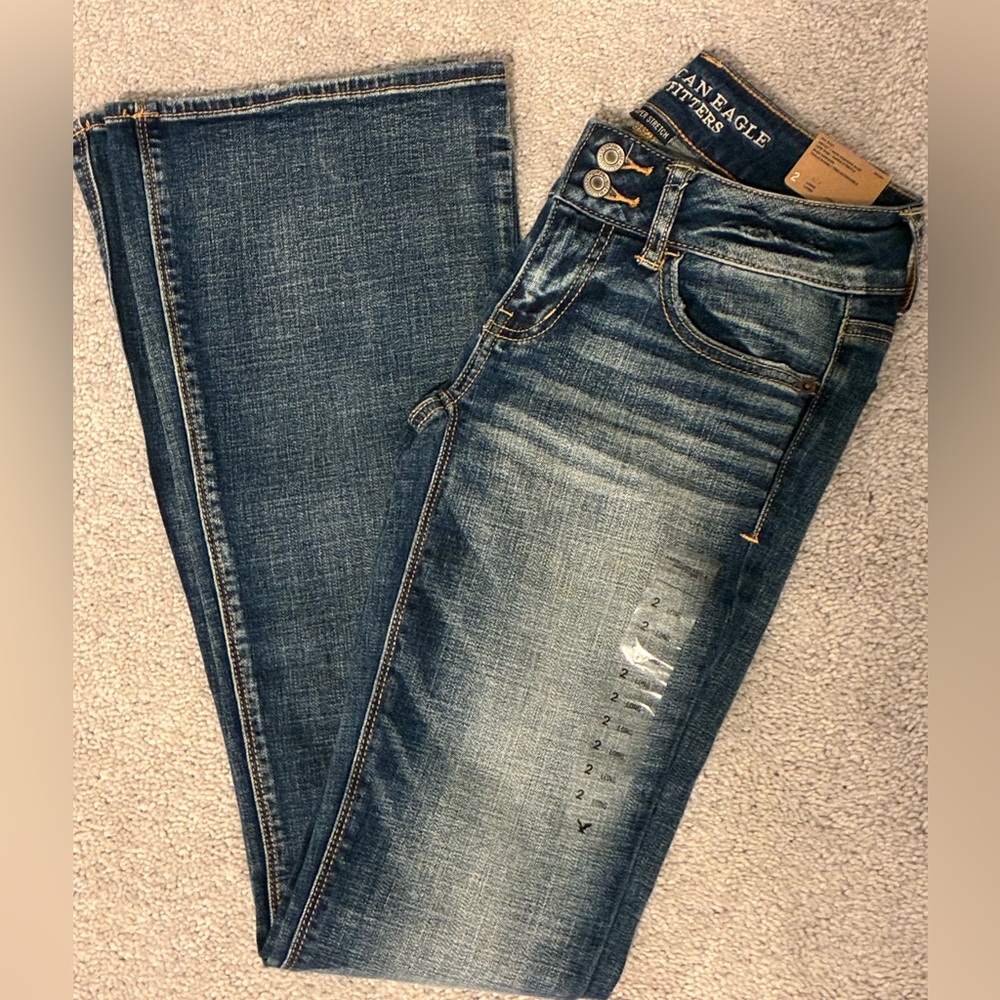 Artist Women's Blue Flare Jeans